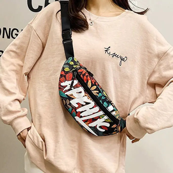 Stylish High-Capacity Athletic Fanny Pack