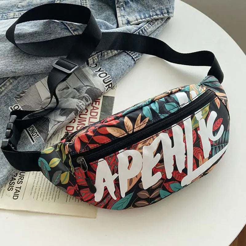 Stylish High-Capacity Athletic Fanny Pack
